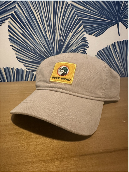 Duck Head Gold Patch Canvas Hat Khaki