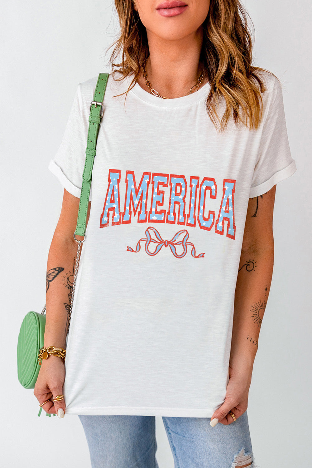 AMERICA Short Sleeve T-Shirt