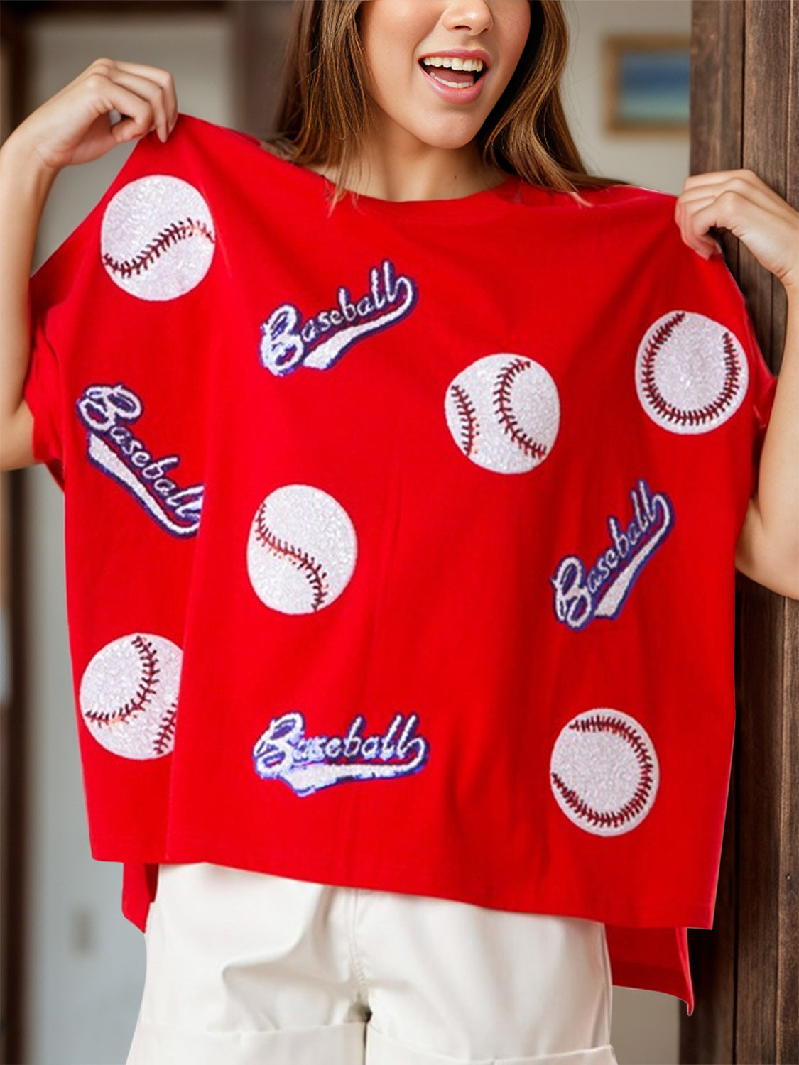 Baseball Half Sleeve T-Shirt