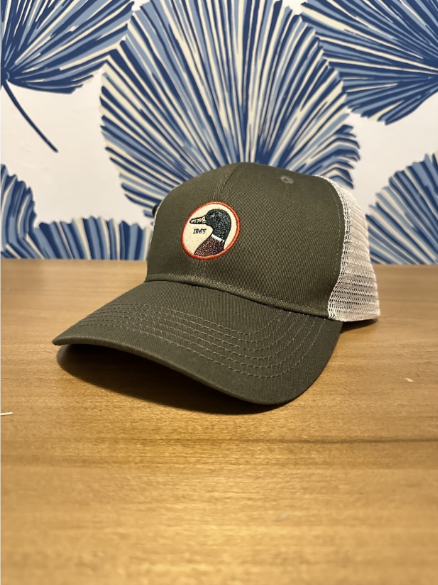 Duck Head Circle Patch Trucker Hat