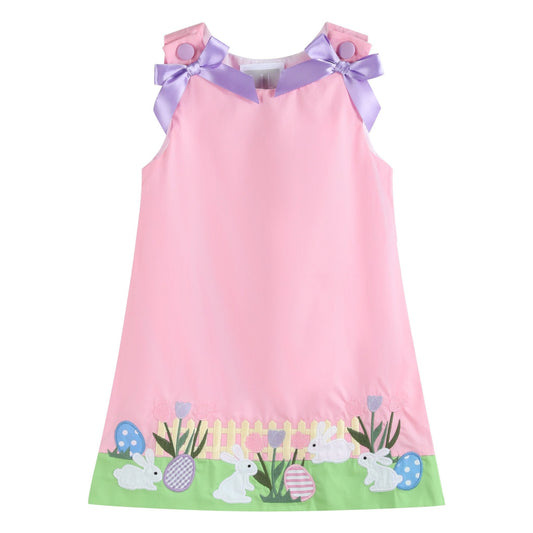 Pink Easter Bunny Garden Dress