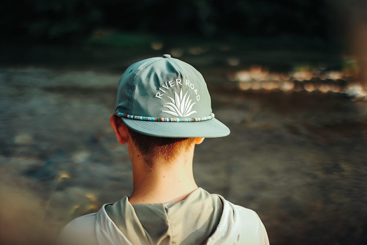 Agave Fiesta Snapback Hat | Steel