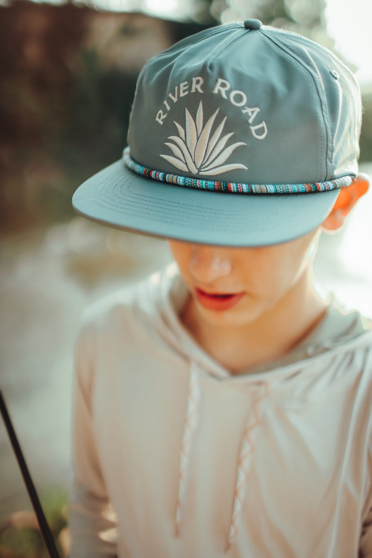 Agave Fiesta Snapback Hat | Steel