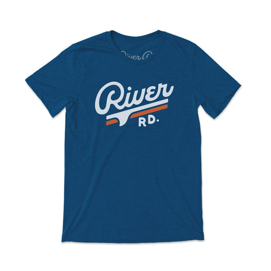 River Road Logo | Blue