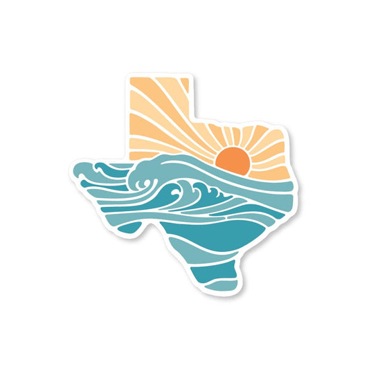 Gulf Coast of Texas Sticker