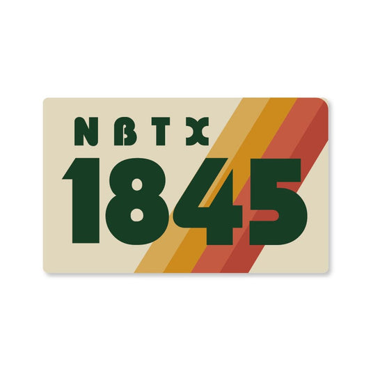 New Braunfels 1845 Sticker