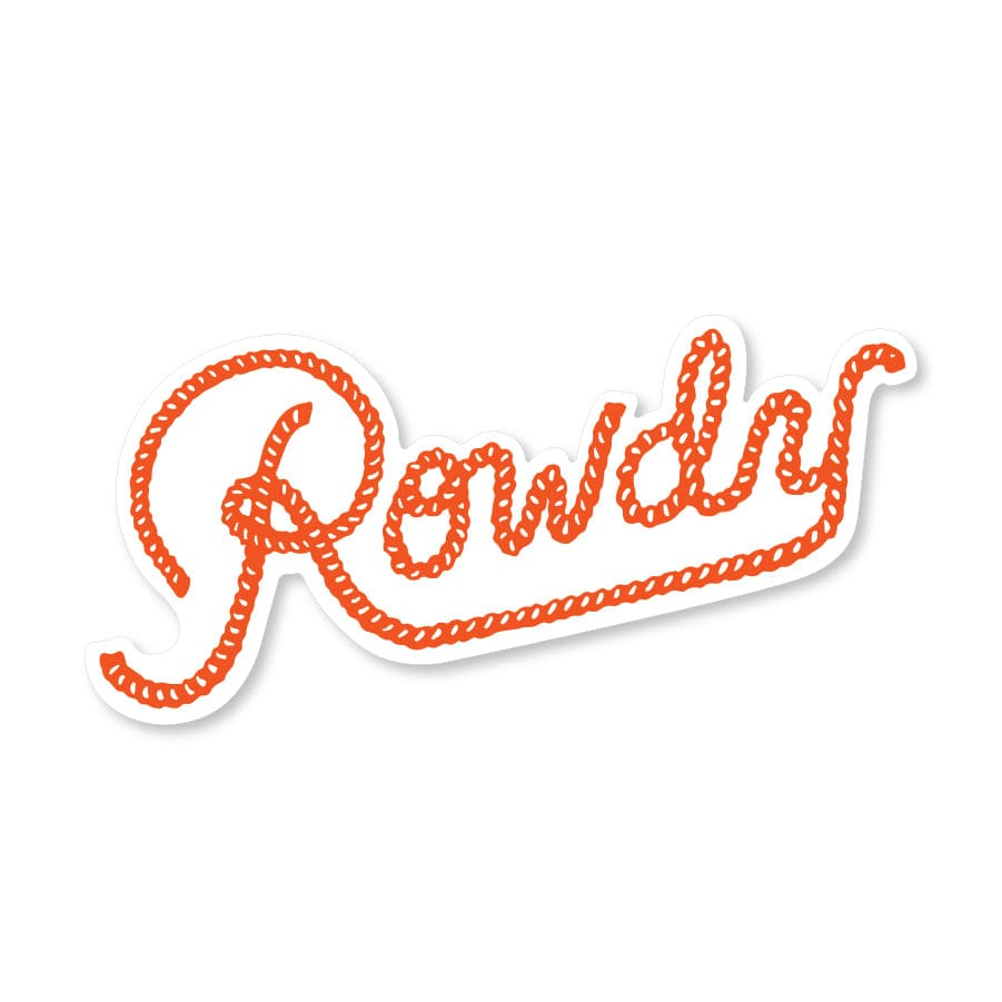 Rowdy Sticker