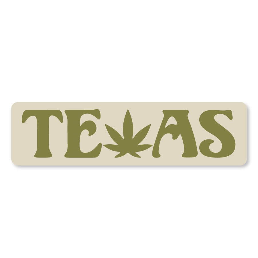 Texas Herb Sticker