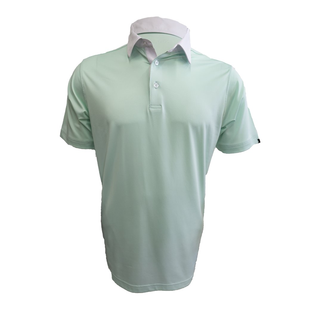 White Collar Performance Polo WITH REPEL X