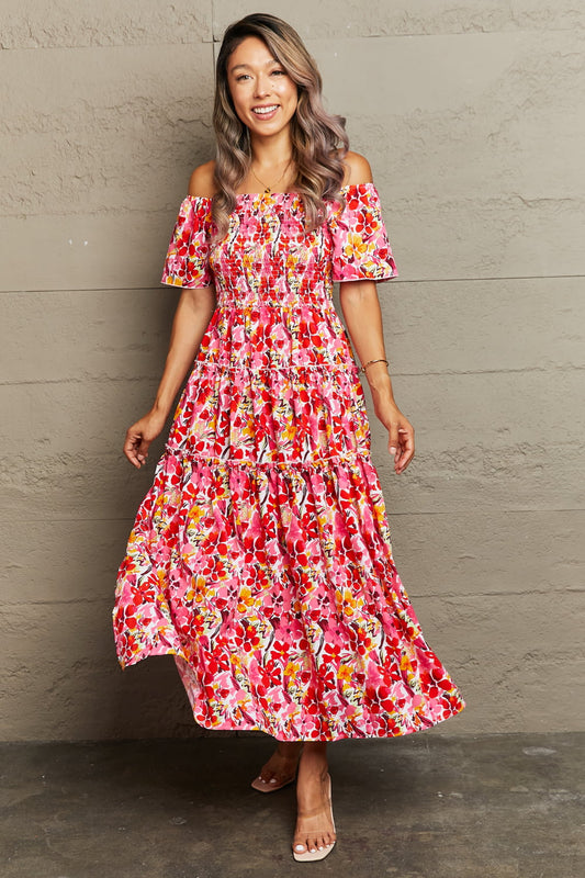 Reese Off Shoulder Maxi Dress