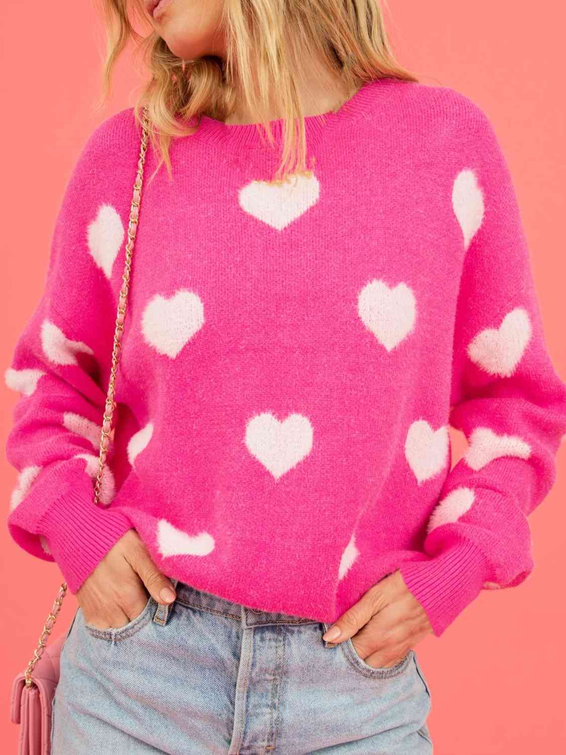 Heart to Heart Sweater