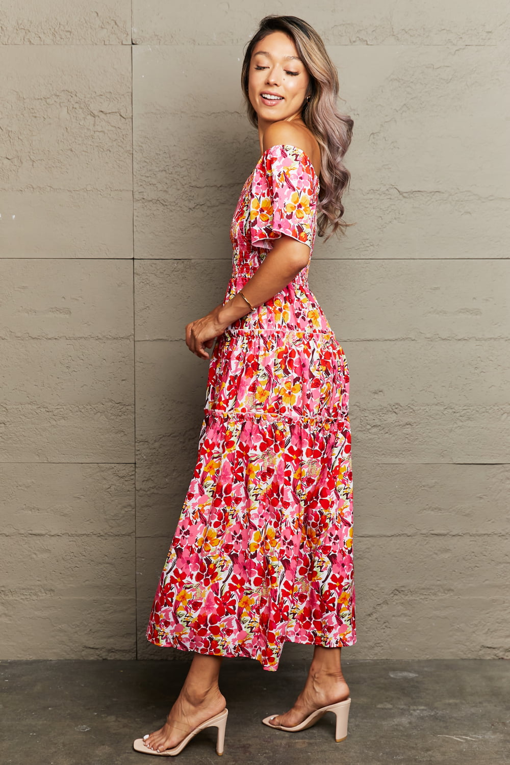 Reese Off Shoulder Maxi Dress