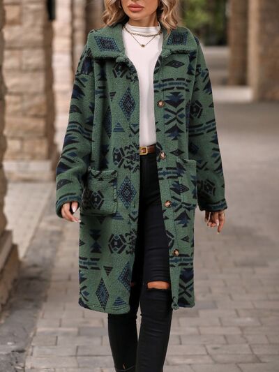 Yansa Tribal Print Coat