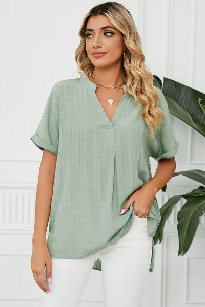 Belle Short Sleeve Blouse