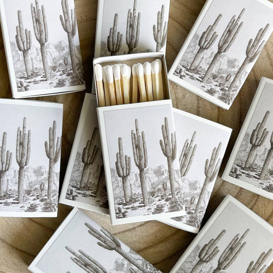 Desert Cactus Match Set // Vintage Landscape