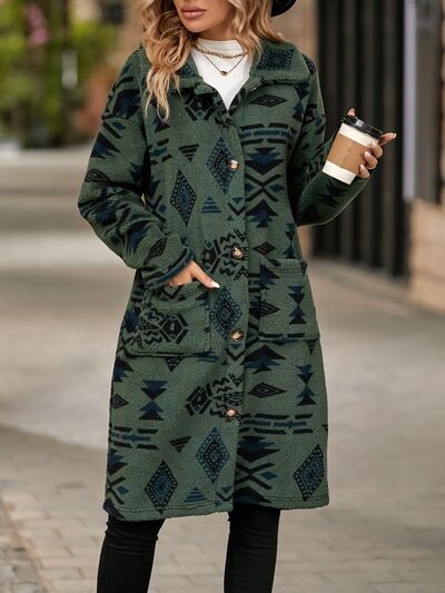 Yansa Tribal Print Coat