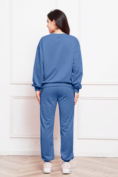 Gina Long Sleeve Sweatshirt and Pants Set