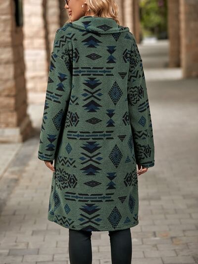 Yansa Tribal Print Coat