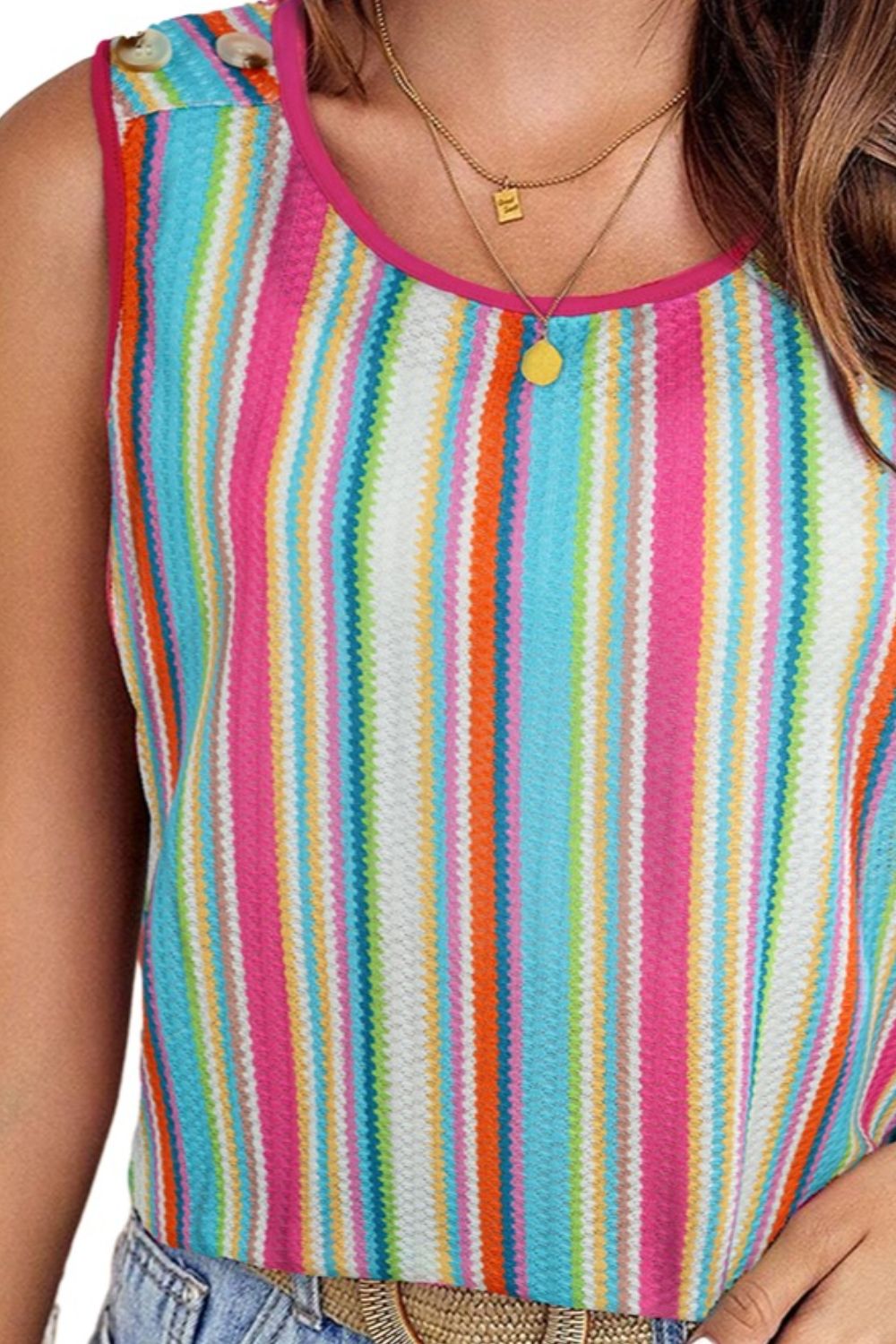 Serena Stripe Tank