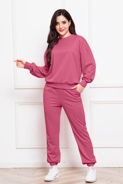 Gina Long Sleeve Sweatshirt and Pants Set