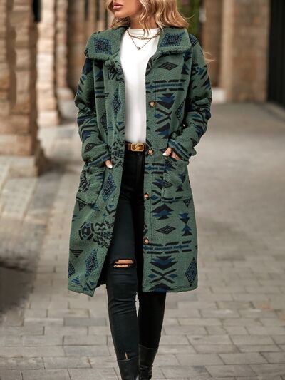 Yansa Tribal Print Coat