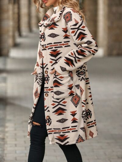 Yansa Tribal Print Coat