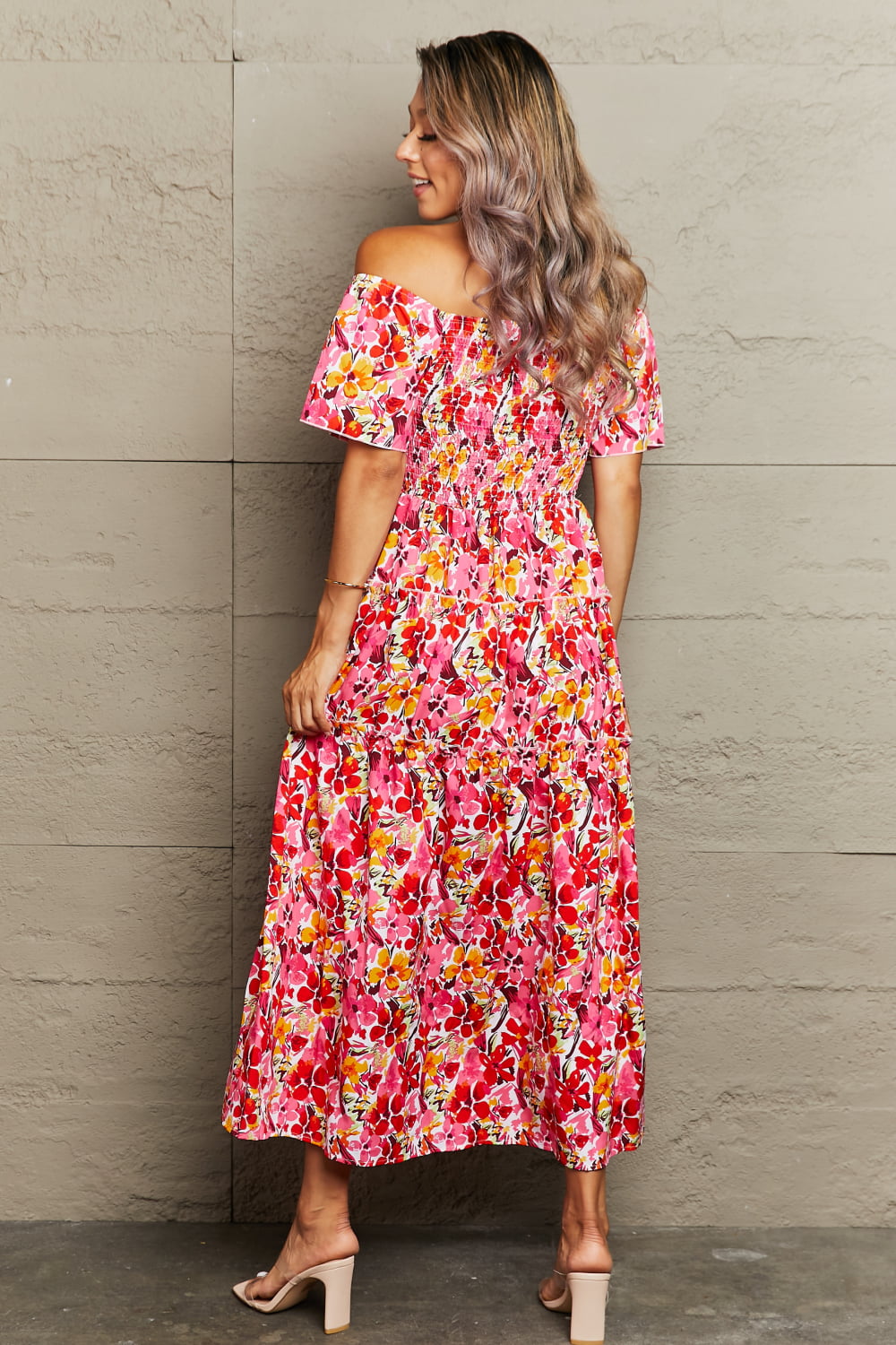 Reese Off Shoulder Maxi Dress