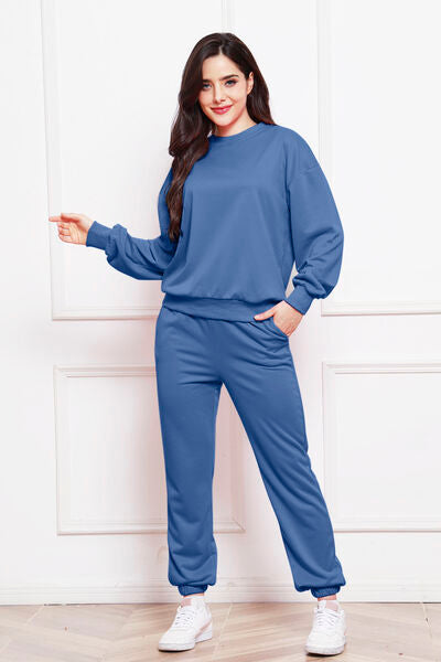 Gina Long Sleeve Sweatshirt and Pants Set