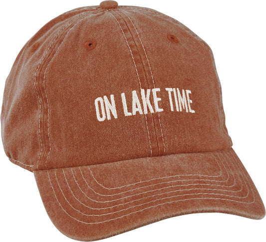 On Lake Time Baseball Cap