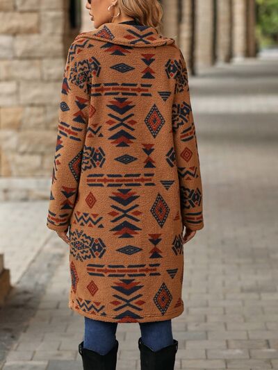 Yansa Tribal Print Coat