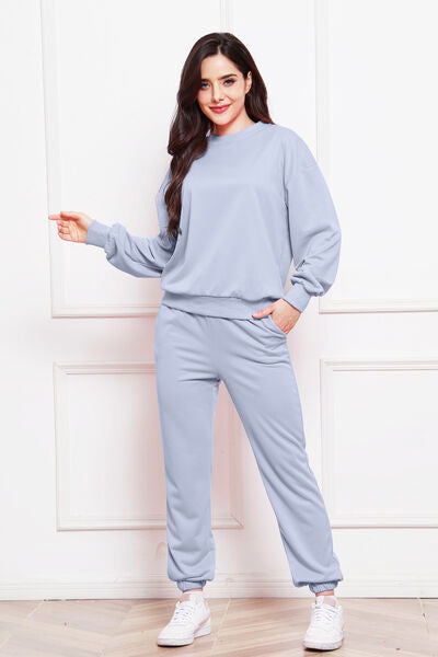 Gina Long Sleeve Sweatshirt and Pants Set