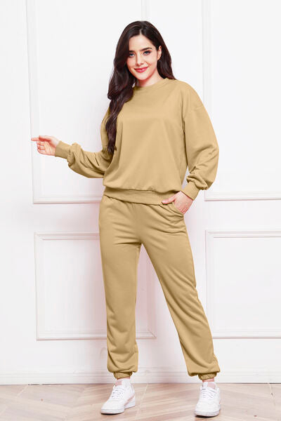 Gina Long Sleeve Sweatshirt and Pants Set