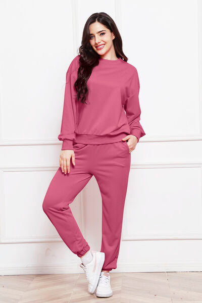 Gina Long Sleeve Sweatshirt and Pants Set