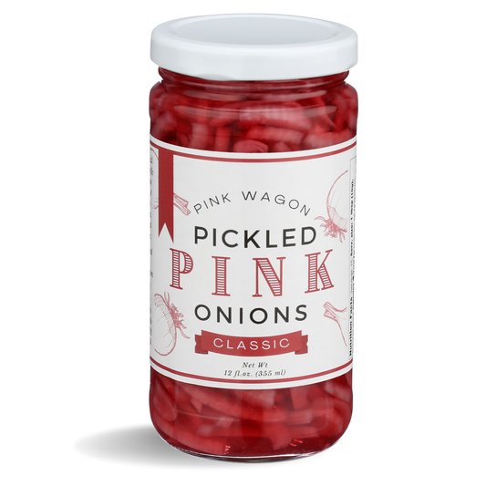 Pickled Pink Onions - Classic